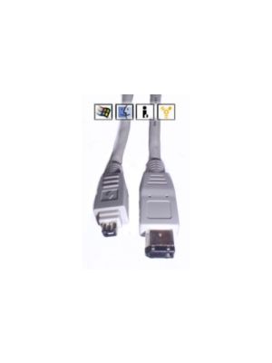 Cablemax 1394 FireWire Cables 6-pin to 4-pin 3ft. 
