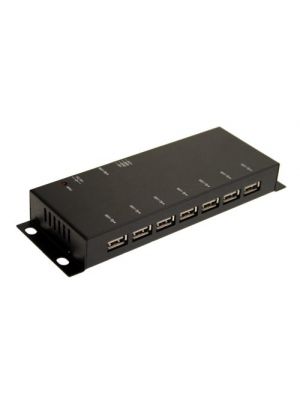 7-Port USB2.0 Hub w/ Metal Case Industrial Use NEC Chip