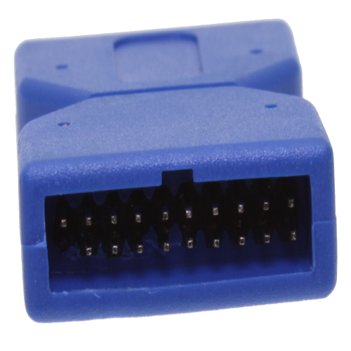 19-Pin Header Female to 19-Pin Header Male Adapter