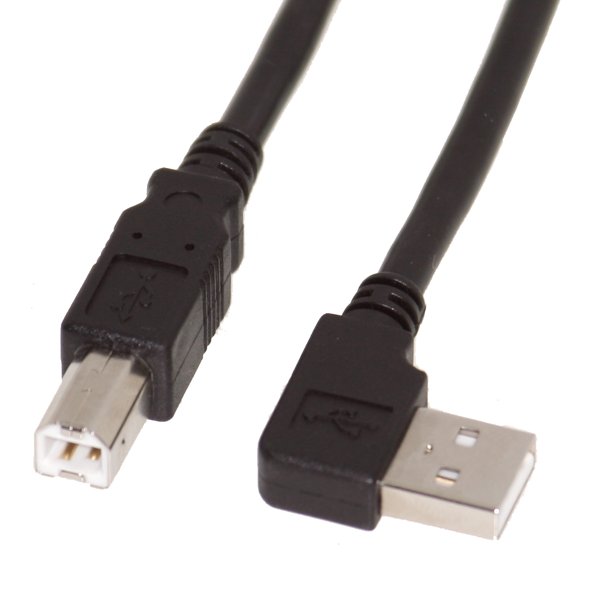 USB a to b cable right angle>   <img src=