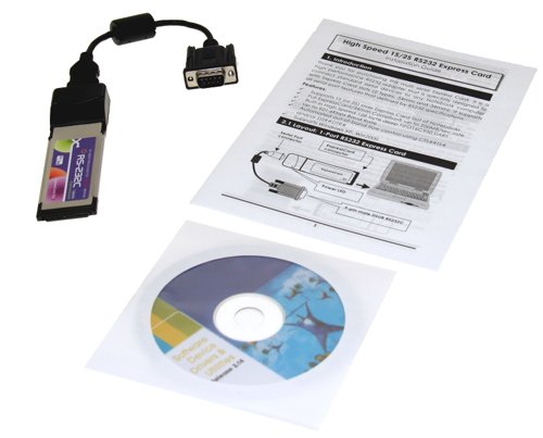 expresscard serial card for notebook laptop computers